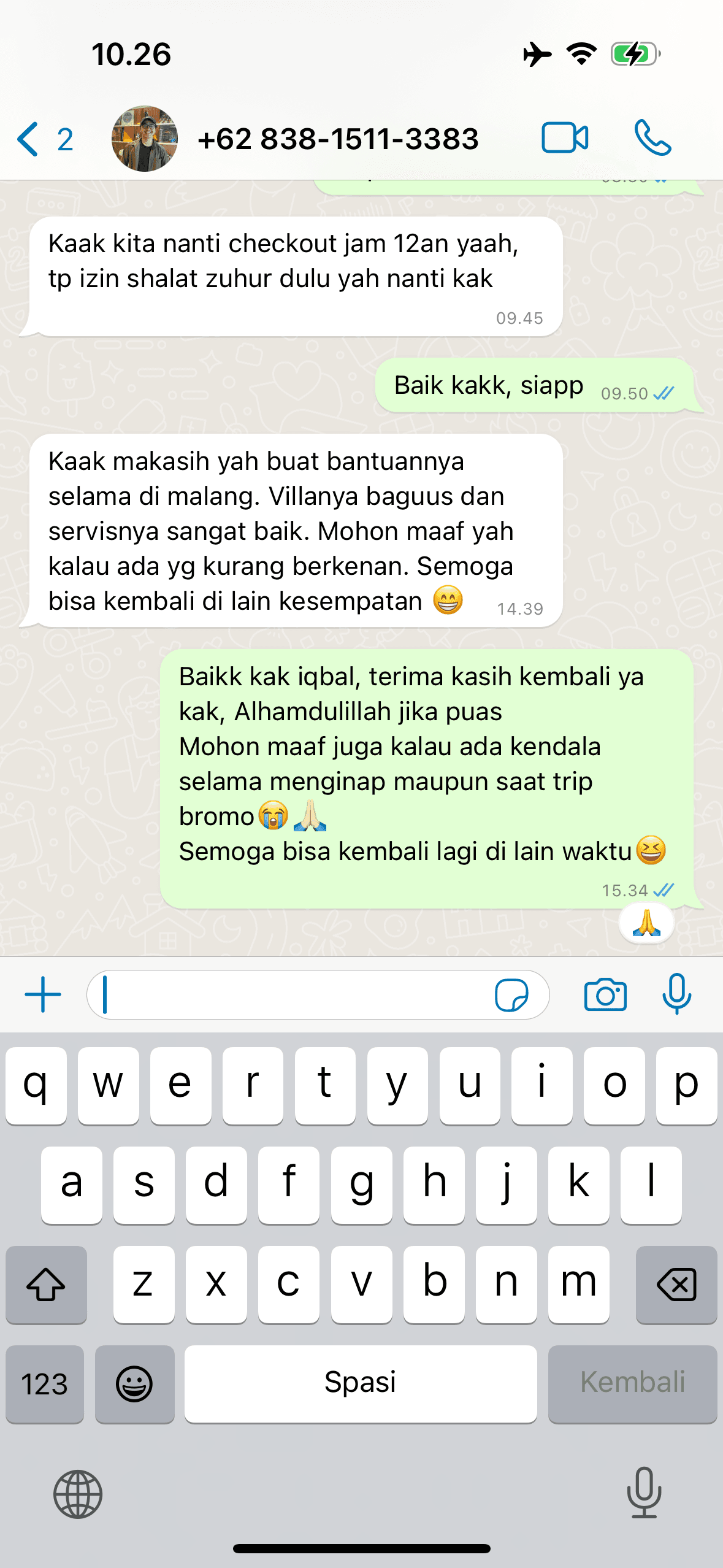 Testimoni tamu 1